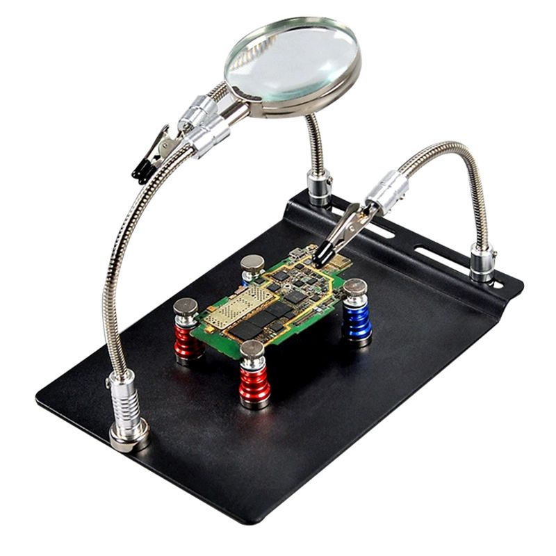 pcb 기판 납땜 홀더 거치대 클립 고정브래킷 커넥터 고정장치 용접 지지대 와이어 - 상품 이미지