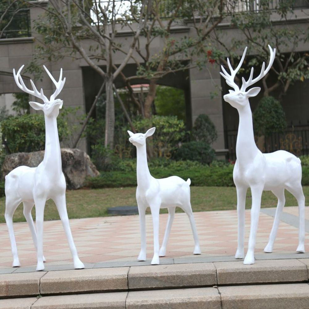 야외 인테리어 대형 거실 미술 소품 조형물 사무실 조각상 말조각상 장식품 장식 모형 석고상 - 상세 이미지 2