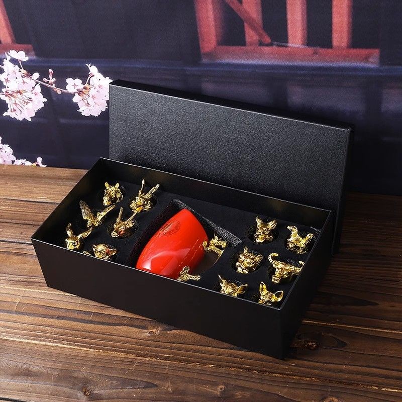 소주잔 술잔세트 백주잔 중국술잔 마오타이잔 집들이선물 포트 소주컵 일본술 선물용 - 상세 이미지 4