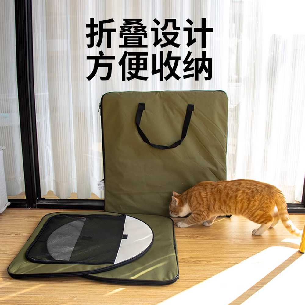 대형견 케이지 자동차 고양이 상자 소프트 접이식 이동식 카시트 반려견 텐트 휴대 - 상세 이미지 4