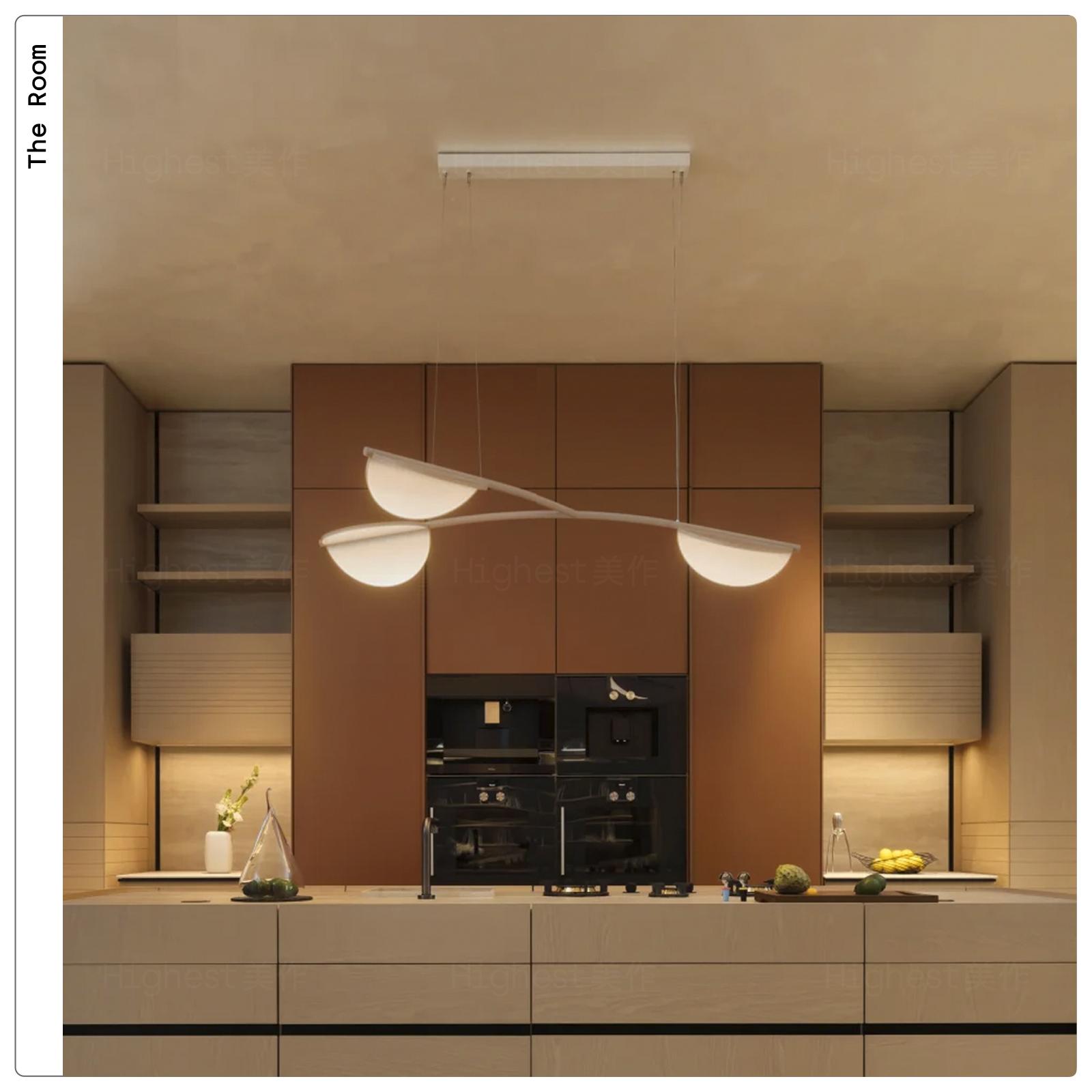 LED 식탁펜던트 포인트 카페 포인트조명 식탁포인트등 주방 우드 레일 전등 조명 - 상세 이미지 4
