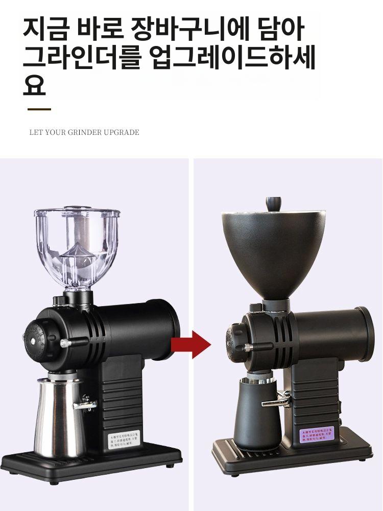 원두 분쇄기 수동 핸드밀 저속 분갈이 가정용 스테인리스 볼 그라인더 커피용 - 상세 이미지 3