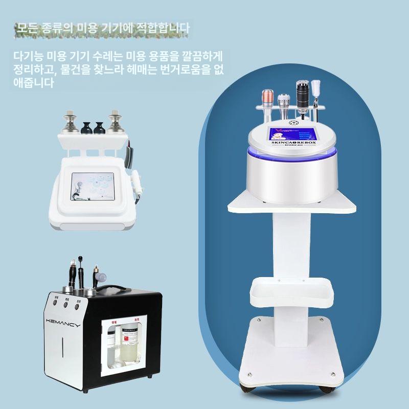 피부 미용기기 트롤리 거치대 기구 받침대 왜건 바퀴 에스테틱 미용실 관리실 - 상세 이미지 4