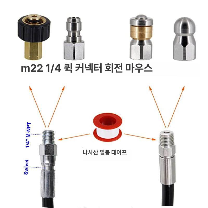 고압 세척기 청소 이동식 머신 고압세차기 휴대용 물분사량 산업용 차량용 세차기 워터건 - 상세 이미지 5