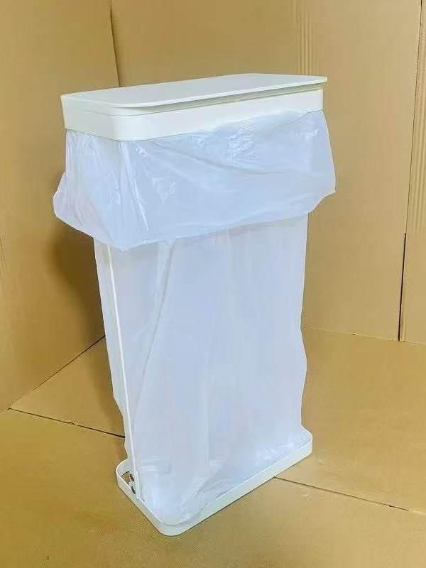 야마자키 쓰레기통 비닐 쓰레기봉투 분별 휴지통 뚜껑형 행거 리빙 에코홀더 - 상세 이미지 4