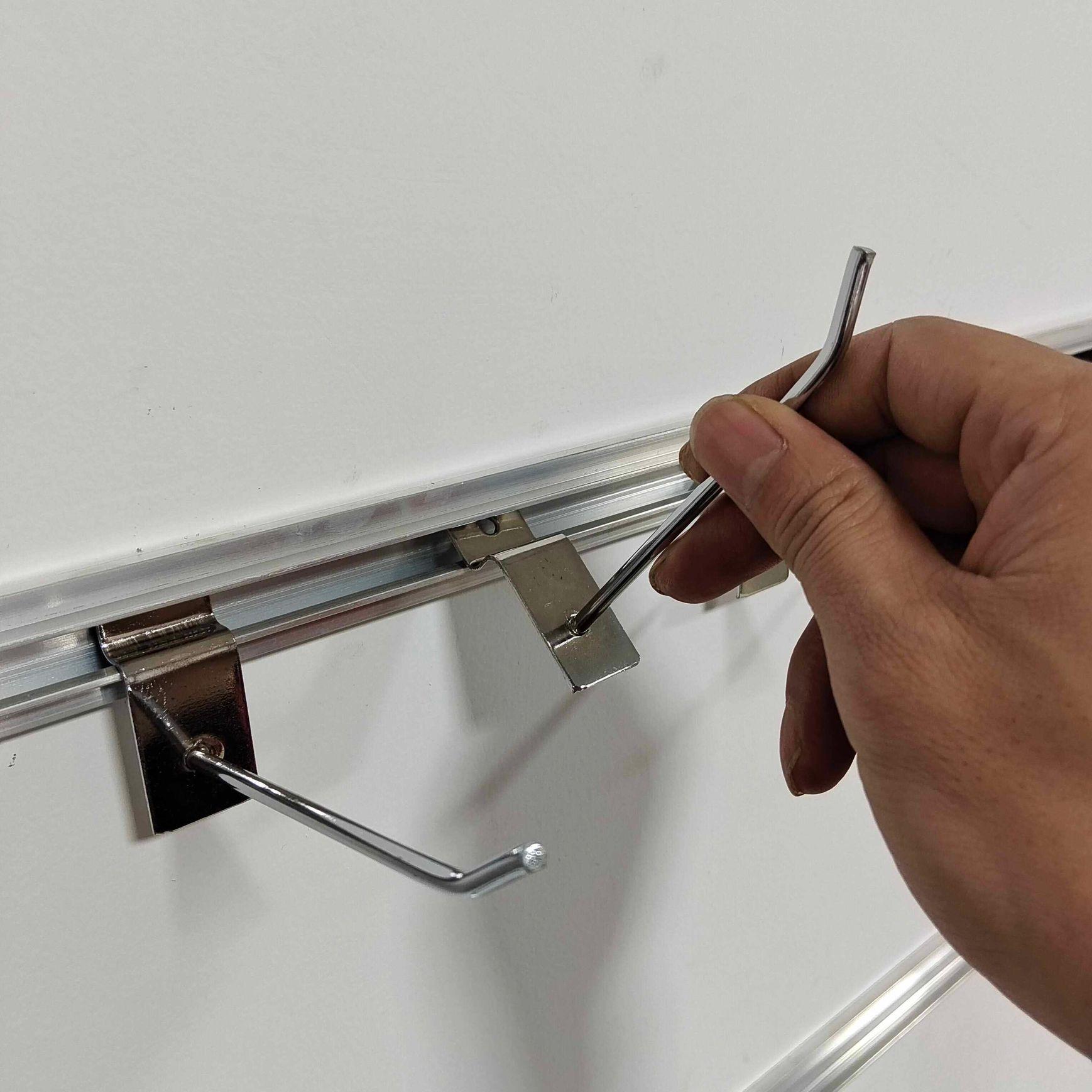 액자레일 2미터 천정 와이어 액자걸이 설치 A1 고급레일 심플형 2M - 상세 이미지 5