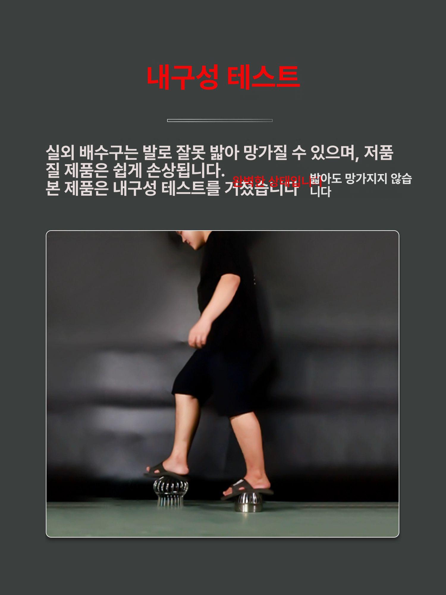 커버 루프드레인 스텐 지붕 빗물받이 가정용 원형 배수관 뚜껑 우수관 덮개 야외 방지 - 상세 이미지 3
