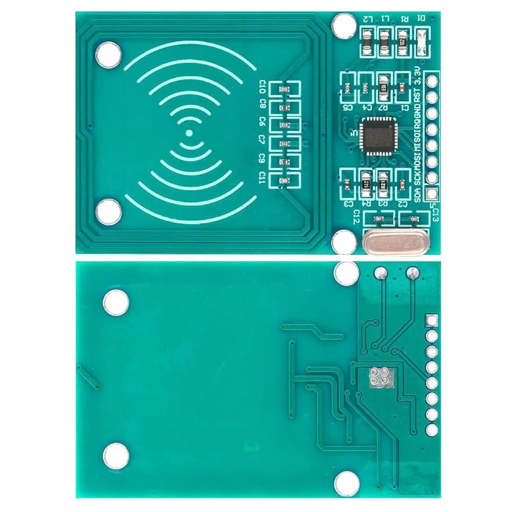 Gebildet 3pcs RFID 센서 카드 Mifare Pi와 RC522 키트 IC 가능 Arduino RF S50 포함된 호환 빈 모듈, 및 키체인이 Raspberry - 상세 이미지 3
