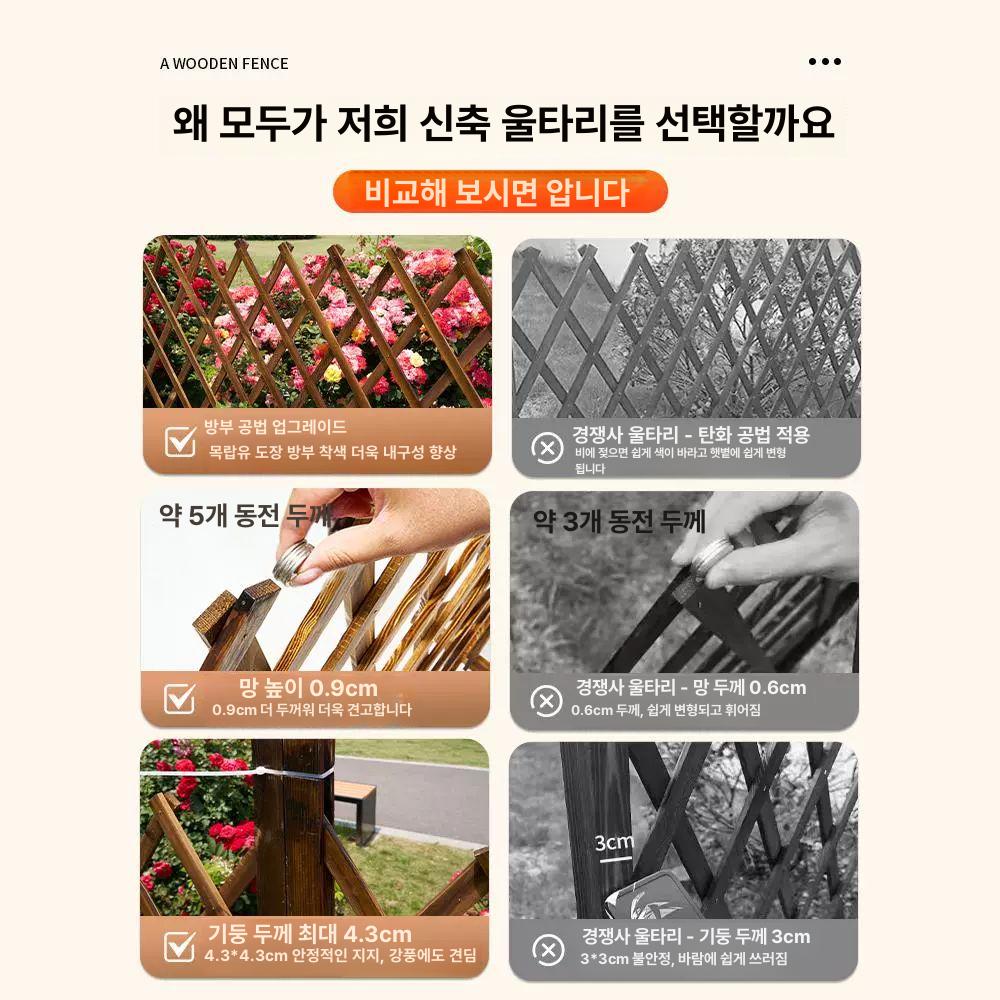 애견 펜스 접이식 강아지 철제 안전 케이지 이동식 안전문 대형 견사 그물망 공간분리 캠핑 - 상세 이미지 5