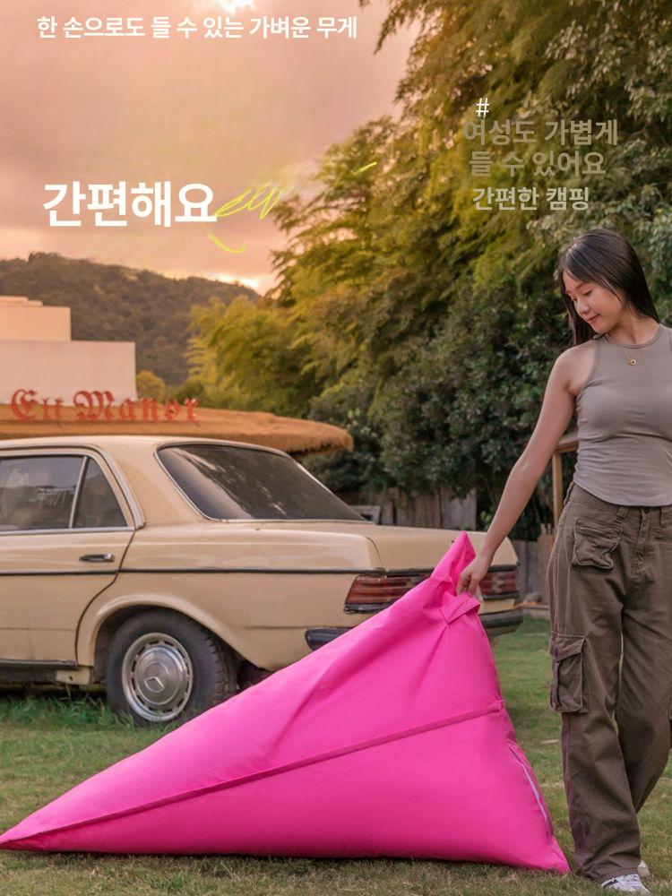야외 비치백 방수 소파 테라스 발코니 정원용 1인용 편안한 쿠션 의자 이미지 6