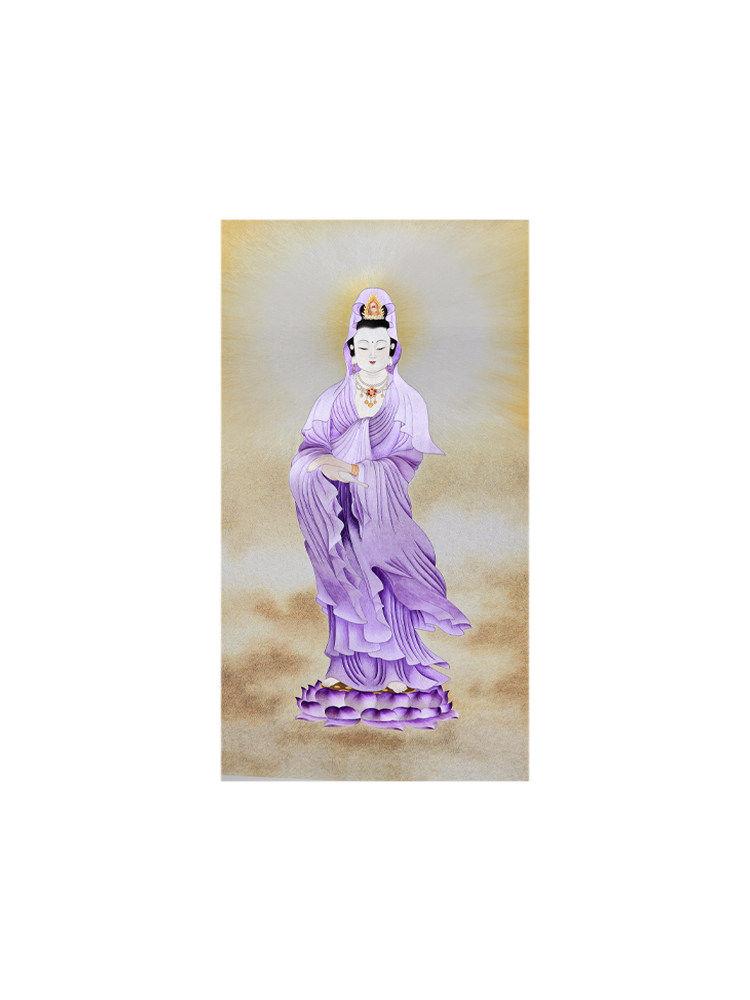 불교 관음보살 불교용품 그림 인테리어 액자 프레임 수집품 메탈프레임 상품 이미지