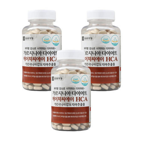 종근당건강 가르시니아 다이어트 에이치씨에이 500mg x 224정, 3개