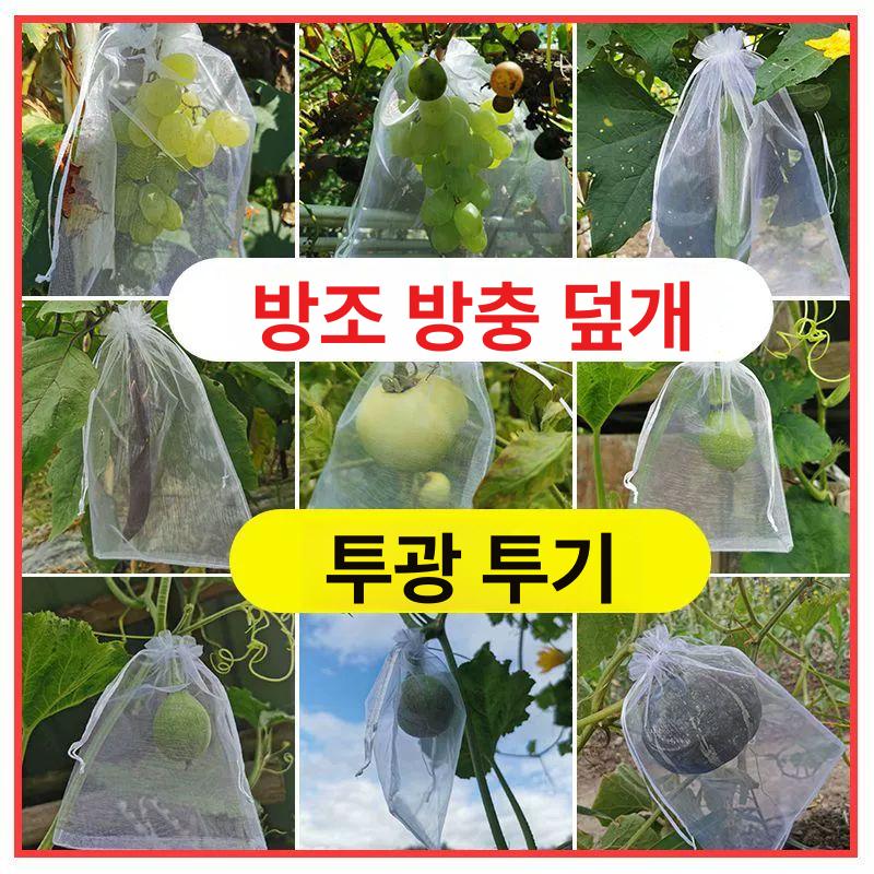포도 방지 그물망 샤인머스캣 보호망 딸기 야채 새 피해 방지용 과수 농업용 봉지 - 상세 이미지 3