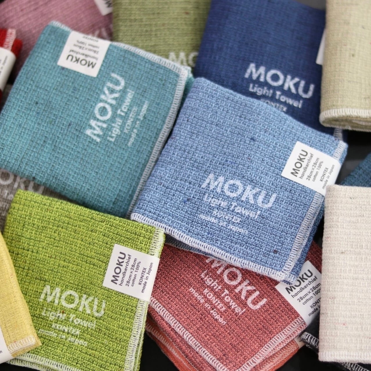 콘텍스 KONTEX MOKU Light 타올손수건 핸드타올 이마바리타올 미니수건 - 상품 이미지