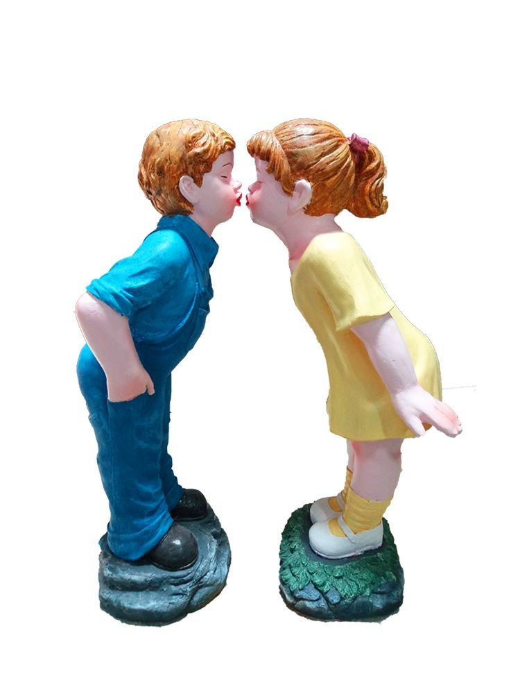 빈티지 유럽풍천사조각상 인테리어 장식품 공원 석상 오브제 야외 거실 데코 정원소품 - 상세 이미지 5