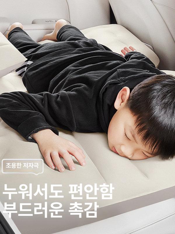 차량용 매트 접이식 캠핑 침대 휴식 차박매트 승용차 차박용 휴대용 에어매트 평탄화 캠핑용 - 상세 이미지 5
