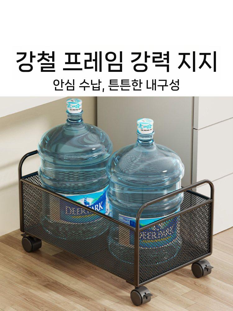책가방정리함 보관함 수납함 미디엄 수납정리 포함 바구니 빨래 선반 걸이 바퀴달린 이미지 6