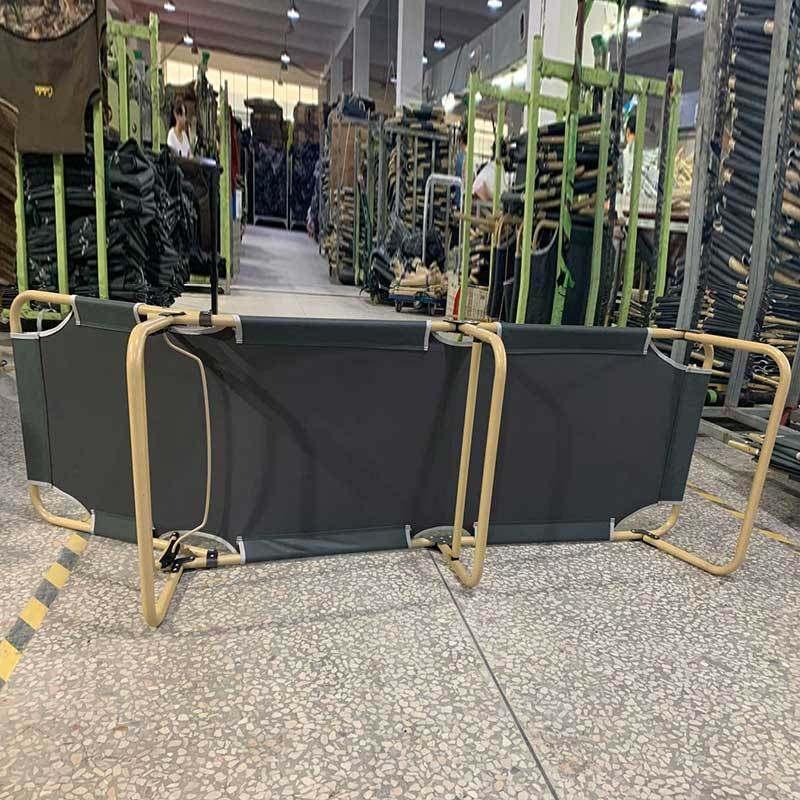 미군야전침대 침대 싱글 캠핑 야외 초경량 매트 경량 와이드 폴딩 홈 미군 프레임 차박 - 상세 이미지 4