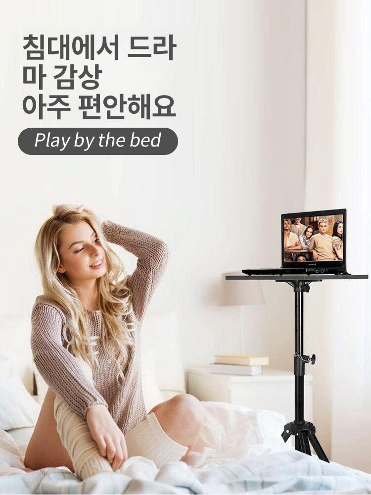 책상용 노트북거치대 사무실 컴퓨터 랩탑받침대 지지대 발열방지 맥북 높이조절스탠드 - 상세 이미지 4