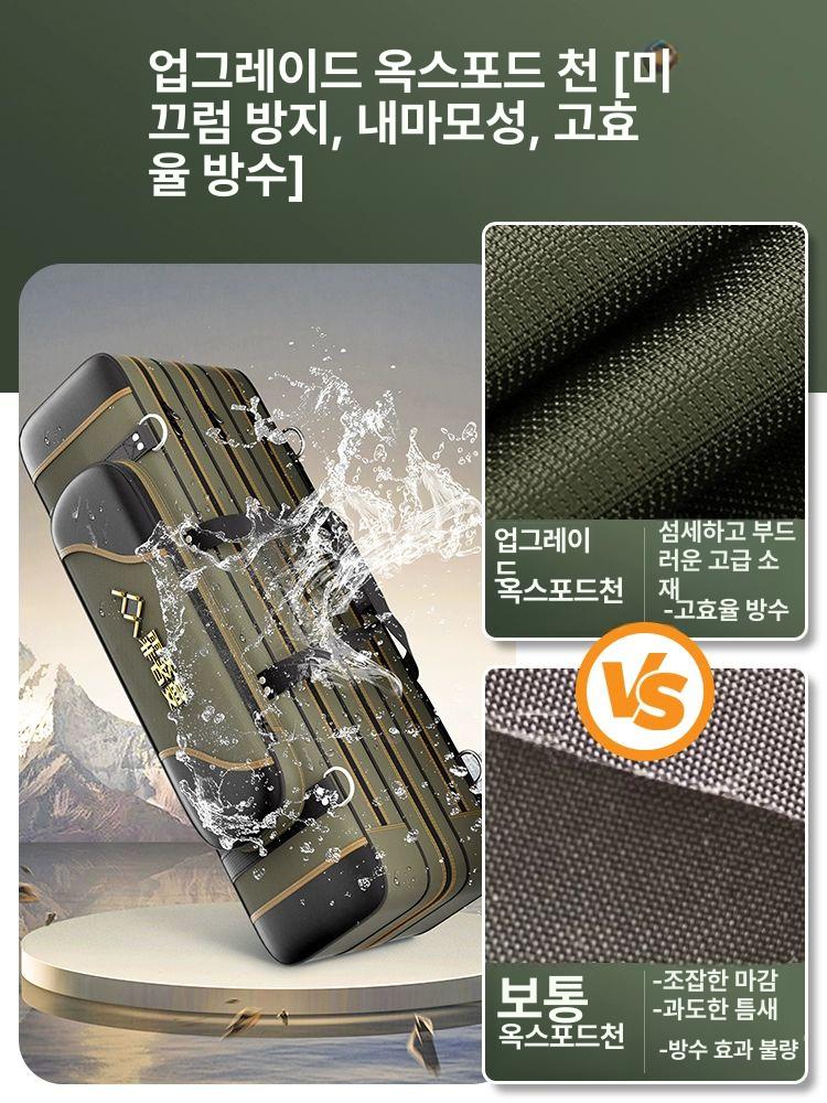 하드케이스 낚시가방 멀티포켓 민물 캠핑 수납 낚시 바다 대형 낚시대 민물낚시 대용량 보관 - 상세 이미지 3