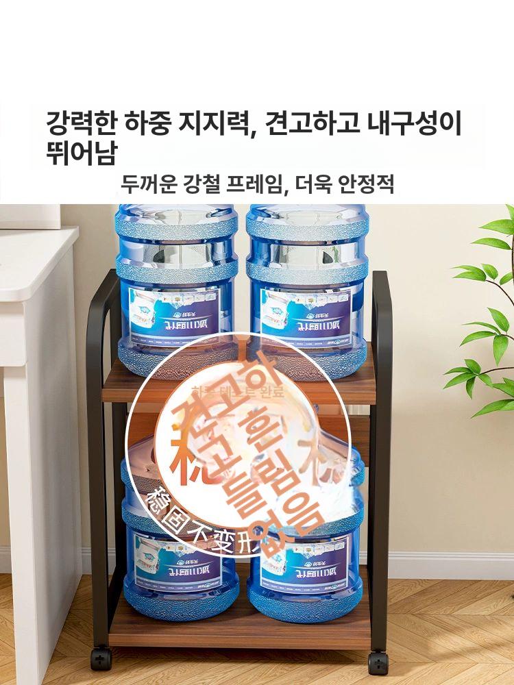 프린터 회사 본체받침대 보관가능 사무실 수납장 스탠드 데스크탑본체 바퀴형 - 상세 이미지 5