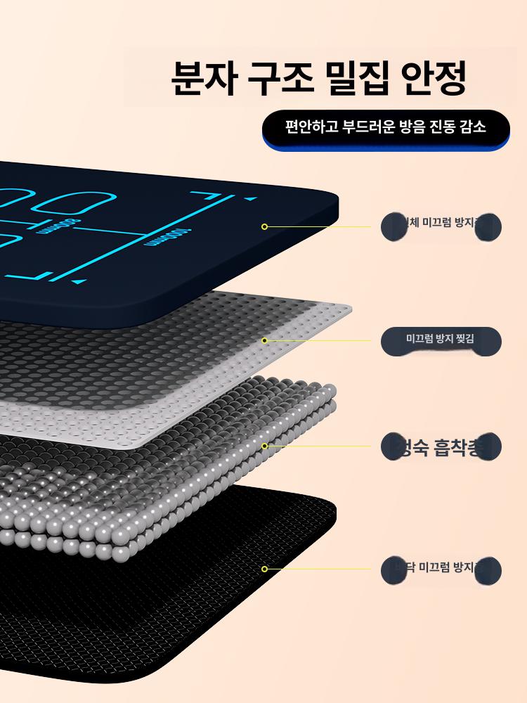 바닥매트 ab슬라이드 복근운동기구 요가 피트니스 보호 무릎패드 미끄럼방지 - 상세 이미지 3