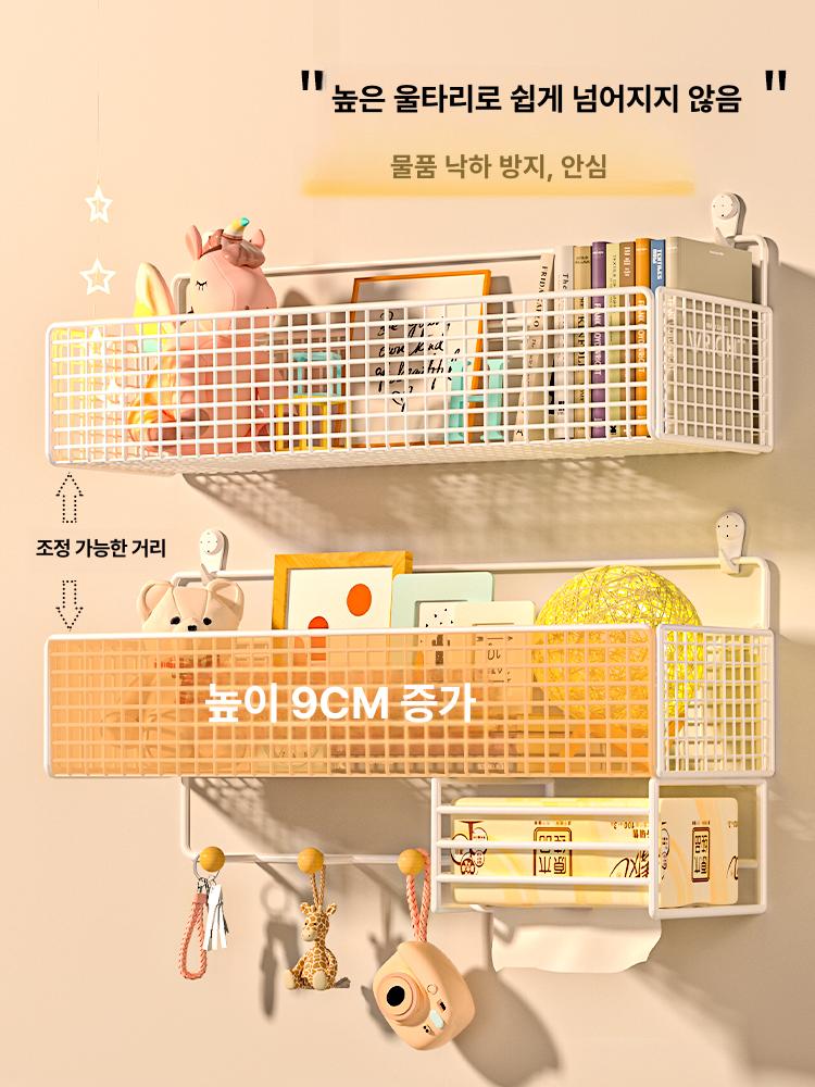 벽에 선반대 수납용 화장실 욕실 수납대 강력하중 지지력 강력한 - 상세 이미지 2