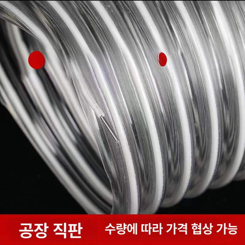 pvc 주름관 플렉시블 배기관 배수관 길이 배관 닥트 호수 공조설비 후렉시블 송풍 - 상세 이미지 3