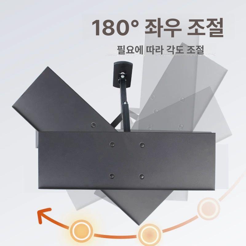 벽걸이 키보드암 브라켓 선반 랙 컴퓨터 스탠드 행거 클램프 벽부형 키보드받침대 - 상세 이미지 5