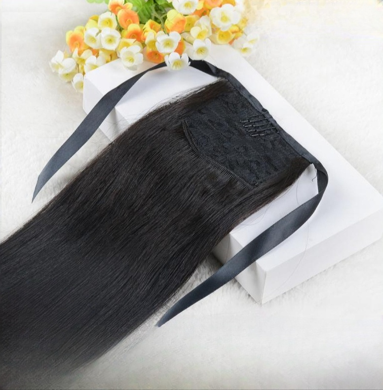 헤어피스 붙임머리 웨이브 부분 대파도 부분가발 롱 통가발 똑딱이 가발 볼륨 여성 헤어 - 상품 이미지
