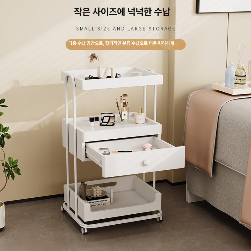 다용도 이동식트롤리 이동식카트 롬비 병원 수납장 업소용 웨곤 주방트롤리 미용웨건 - 상세 이미지 5