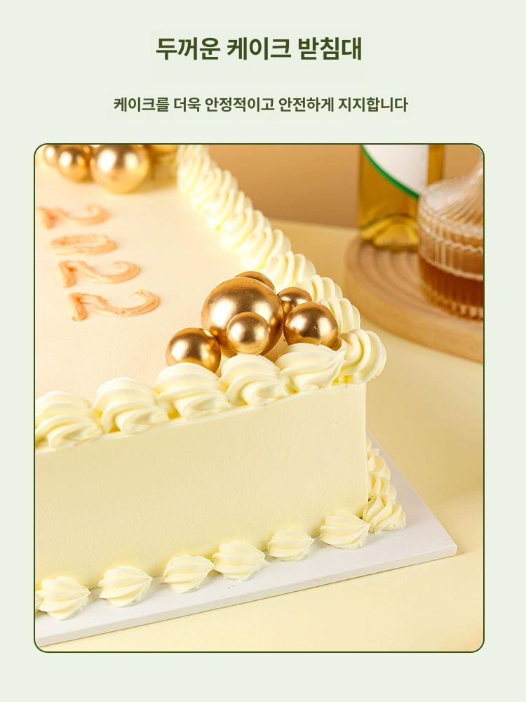 케이크상자 떡 기념일 베이커리 케익 선물포장 케이크 공방 상자 케이스 - 상세 이미지 3
