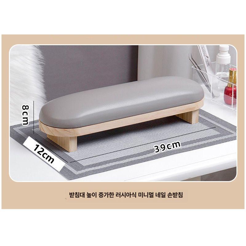 푹신함 네일손목받침대 보호 쿠션 패디 핸드 화이트 팔걸이 매트 패드 고정 팔받침대 - 상세 이미지 5