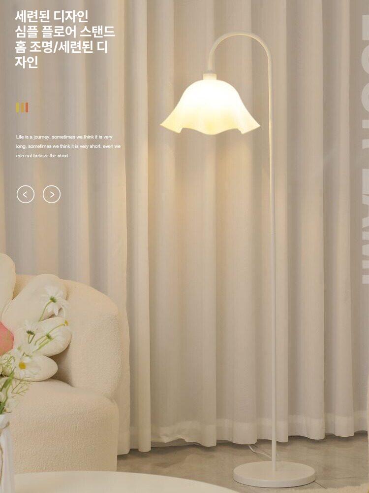 스탠딩 침실 스탠드조명 무드등 인테리어 심플 바닥 독서 서재 고급 무드라이트 조광 - 상세 이미지 2