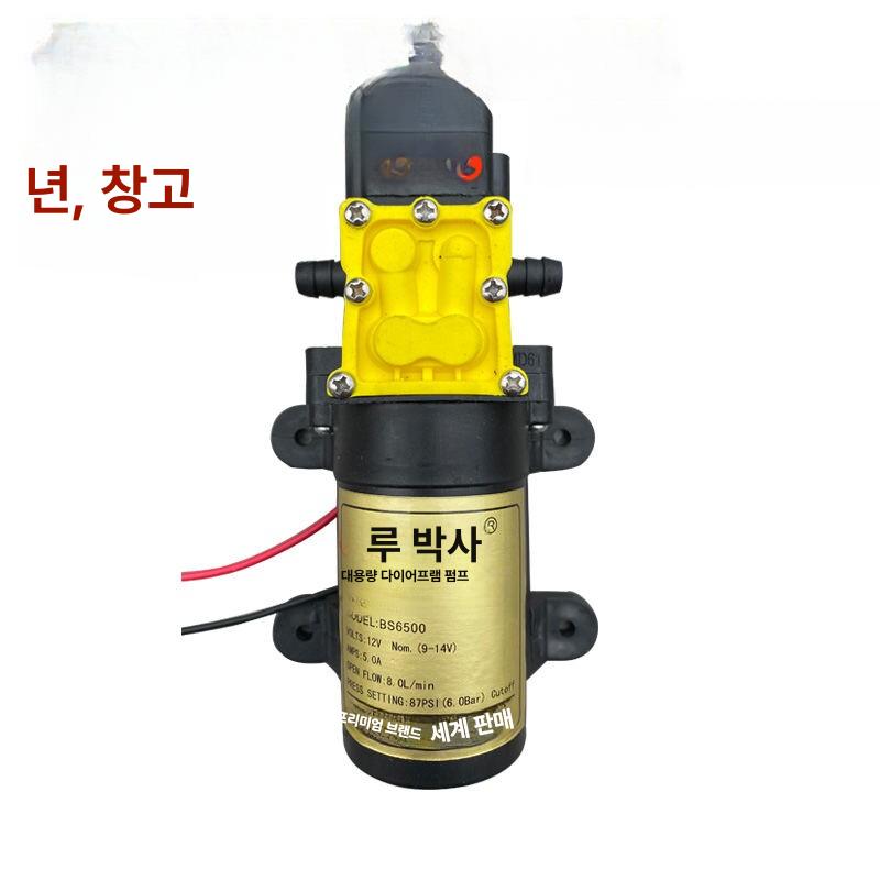 농업용 듀얼펌프 모터 방역 살수기 농약 분사기 전기분무기 고압펌프 다이어프램 - 상세 이미지 2