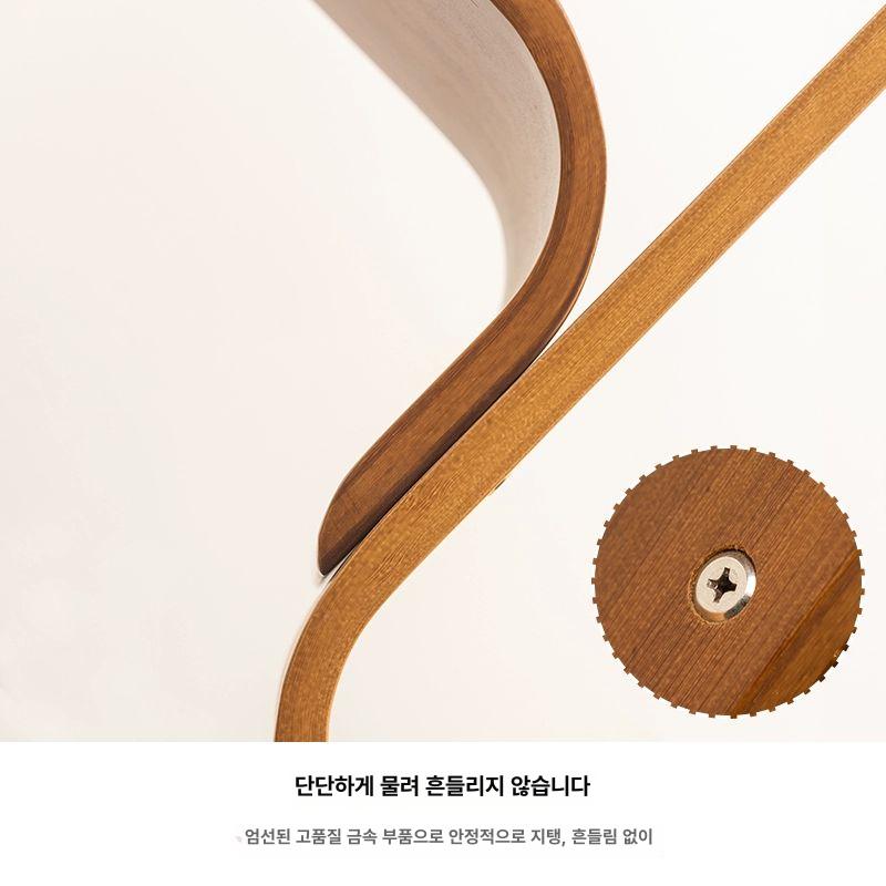 우드 북타워 모던 거실 책장 북쉘프 진열 수납장 디스플레이랙 빈티지 책선반 - 상세 이미지 3