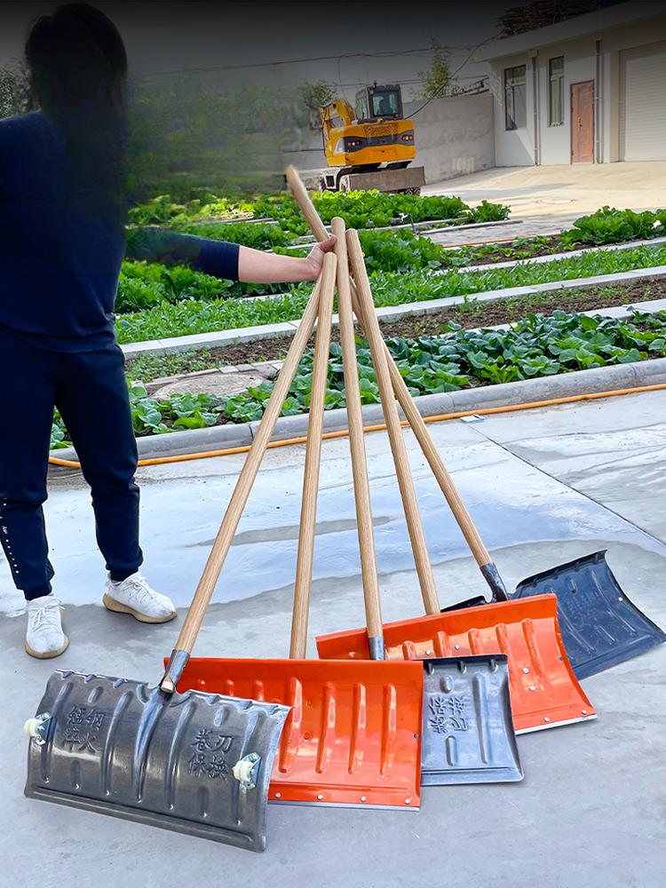 제설장비 제설삽 제설기 밀대 작업 눈제거 바퀴형 눈치우는도구 눈치우는삽 눈삽 - 상세 이미지 2