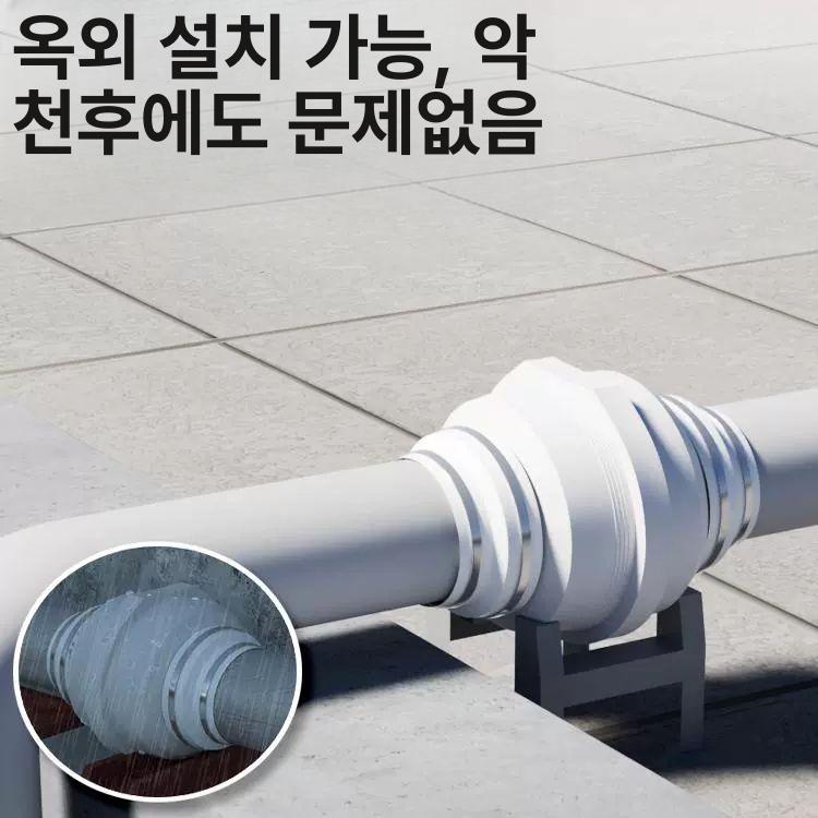 덕트 배기 후드 화장실 흡입 무소음 공조 강력한 욕실 환풍기 음식점 대형 투명 테이블 - 상세 이미지 3