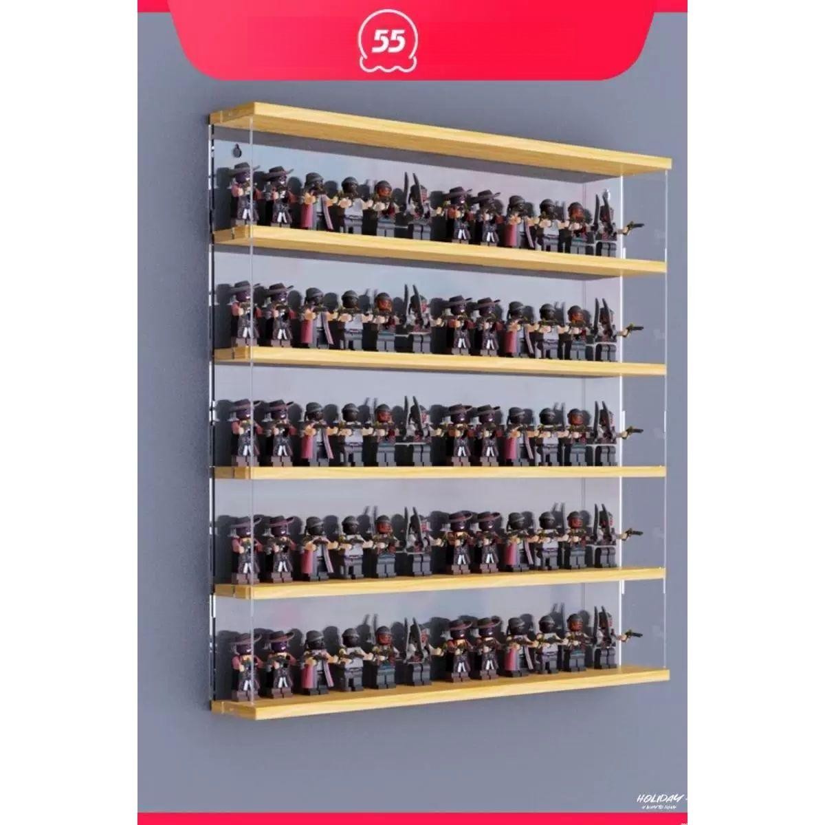 아크릴 전시장 보관 레고 쇼케이스 진열 미니피규어 인형 돔 소품 피규어케이스 - 상세 이미지 2