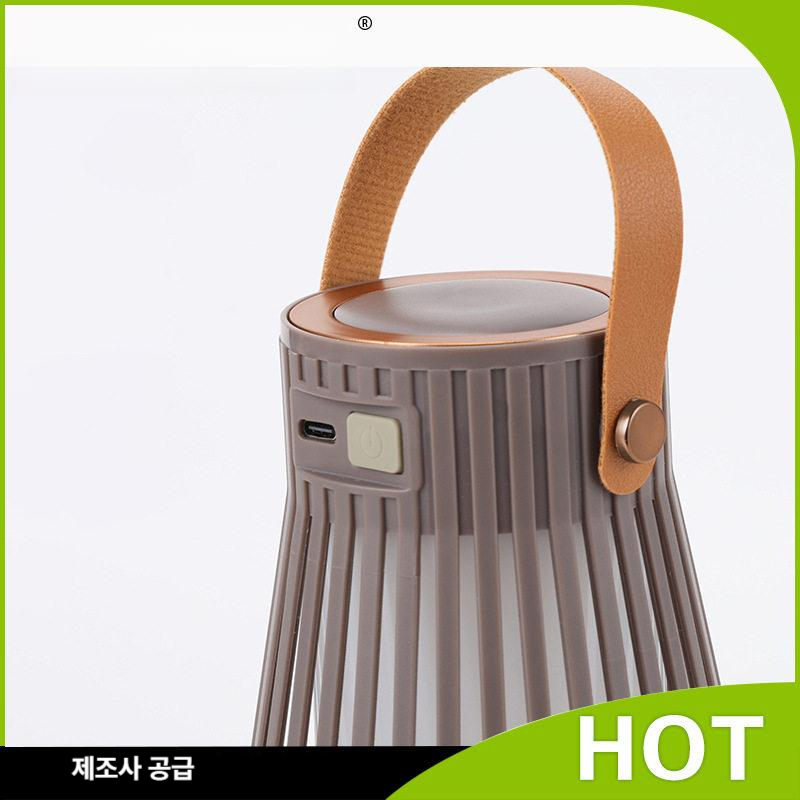감성 무드등 무선 충전식 휴대용 캠핑 랜턴 실외 파티 조명 아웃도어 - 상세 이미지 4