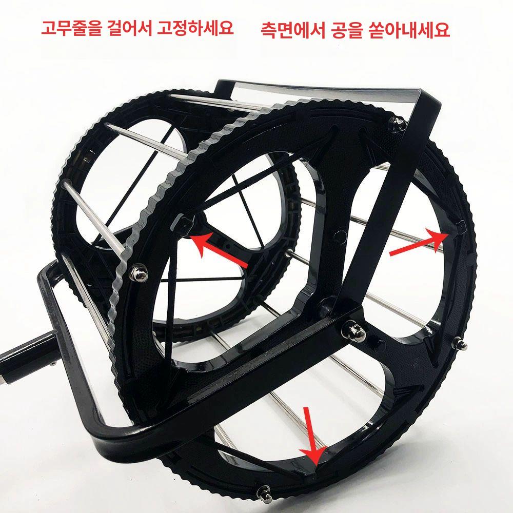 테니스공 수거기 공줍는 기구 라켓 레슨용 볼 수집 도구 훈련장 용품 - 상세 이미지 5
