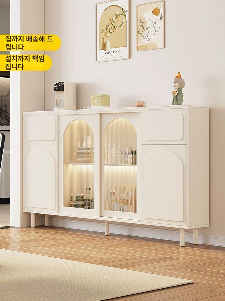 얇은 폭좁은수납장 현관 정리함 선반 복도 베란다 캐비닛 거실 콘솔 틈새수납장 - 상세 이미지 2