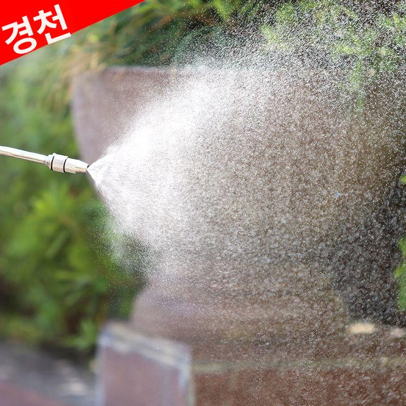6리터 분무기 스테인리스 대용량 농업용 분사기 가정용 텃밭 압력 스프레이어 과수원 - 상세 이미지 4