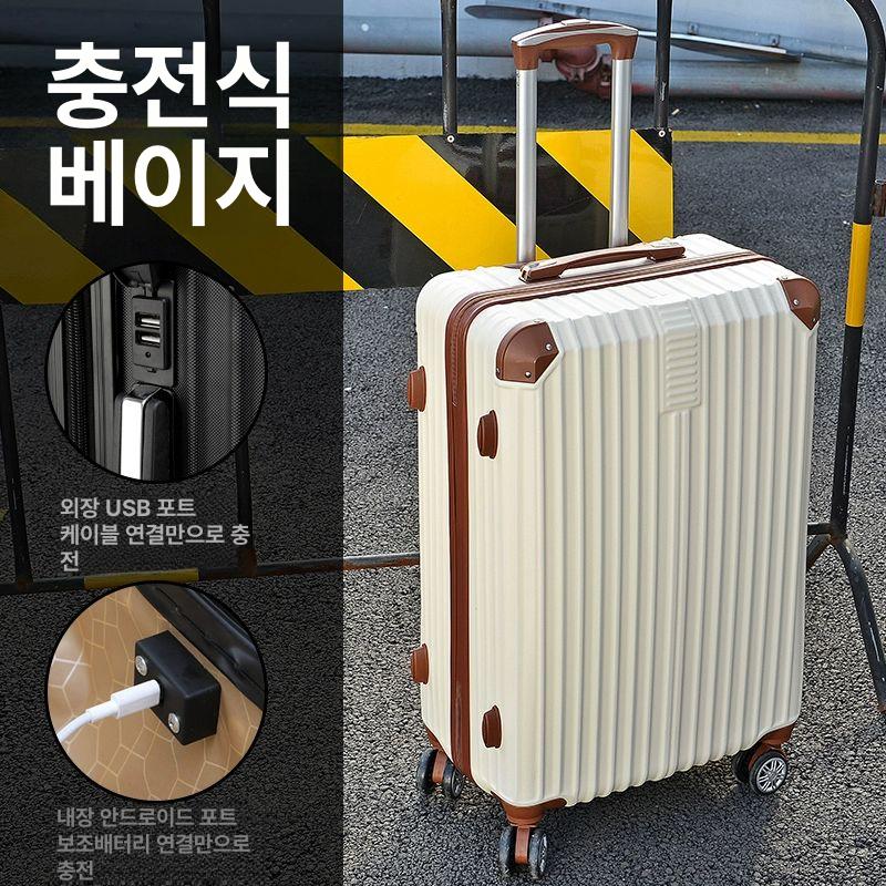 여행가방 캐리어 나일론 대형 수하물 보스턴백 짐 바퀴가방 트레블백 수납 확장형 - 상세 이미지 5