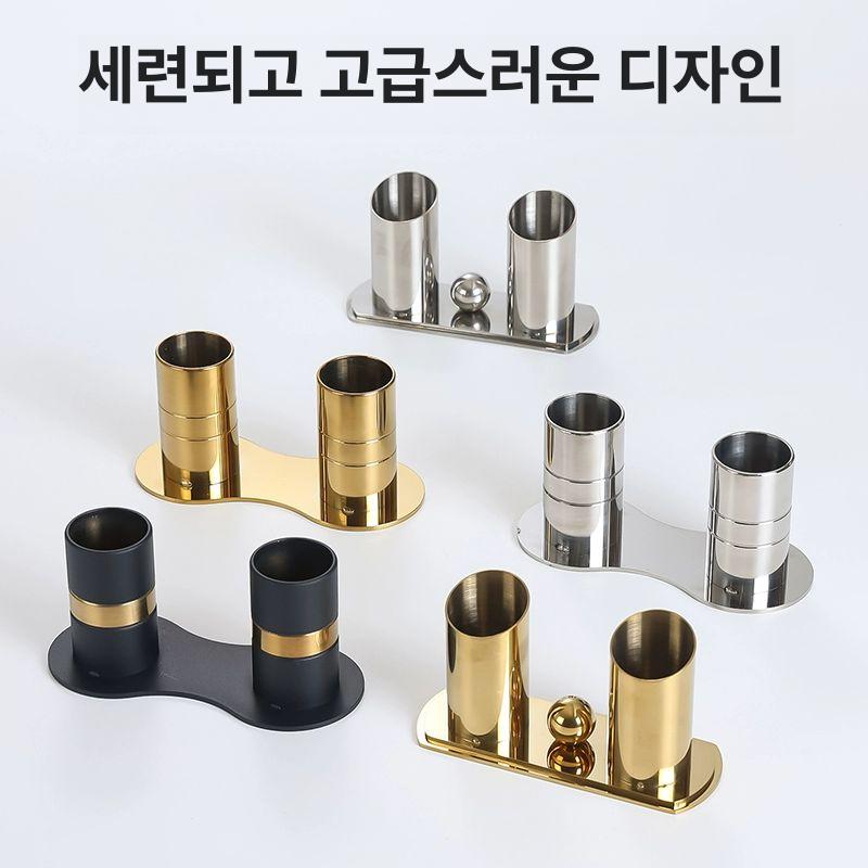 무선 마이크 스탠드 책상 거치대 콘덴서 마이크 홀더 케이블 정리 수납 악세서리 - 상세 이미지 3