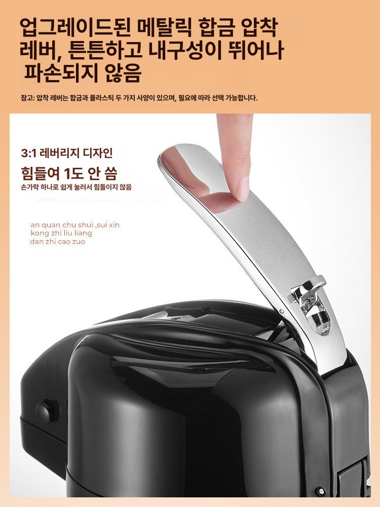 보온통 보냉 기압식 물통 골프카트 온수병 스텐 보온물통 보온물병 - 상세 이미지 4