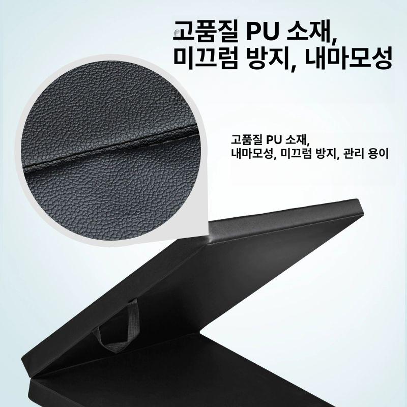 다기능 매트 접이식 휴대용 쿠션 패드 훈련 여행 캠핑용 풍선 뒷좌석 트렁크 - 상세 이미지 3