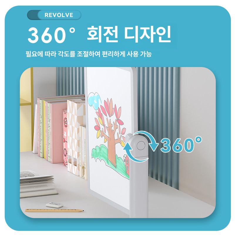 이동식 보드 회전 학습 화이트 칠판 교육용 각도 거치대 - 상세 이미지 4