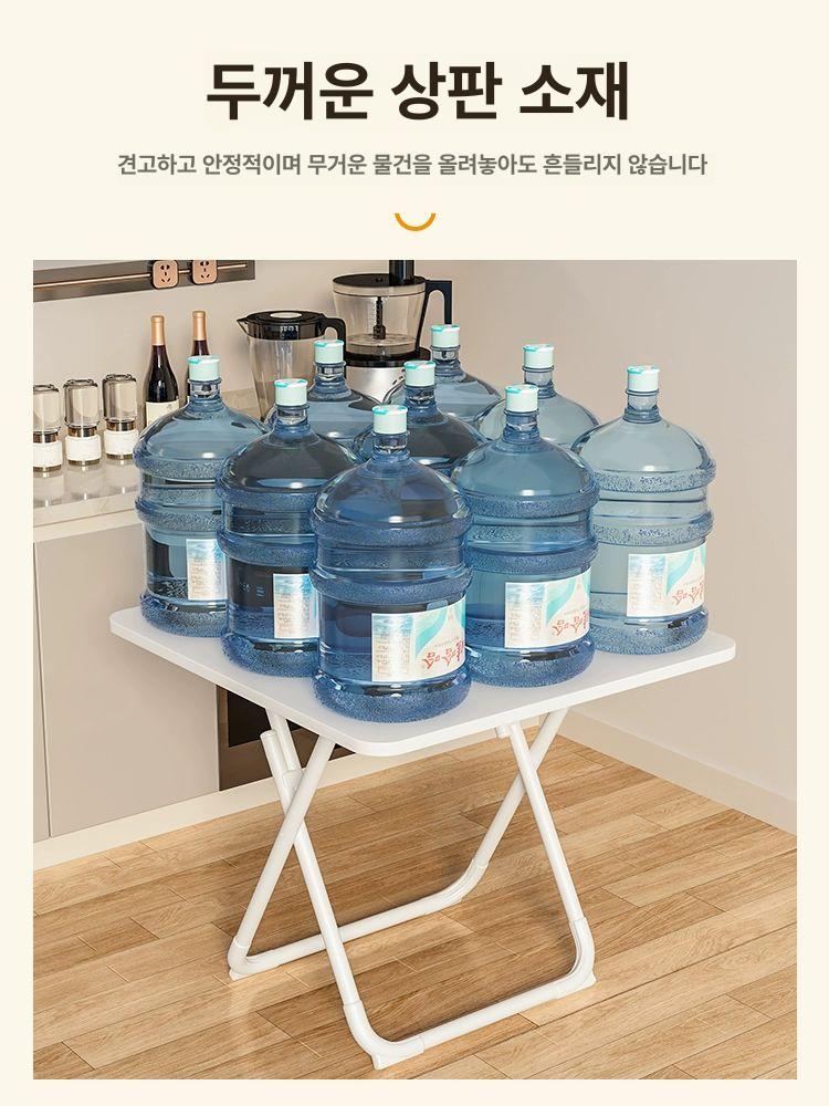 간이 접이식식탁 휴대용 야외용식탁 행사용 접이식탁자 야외테이블 다용도 캠핑용 - 상세 이미지 5