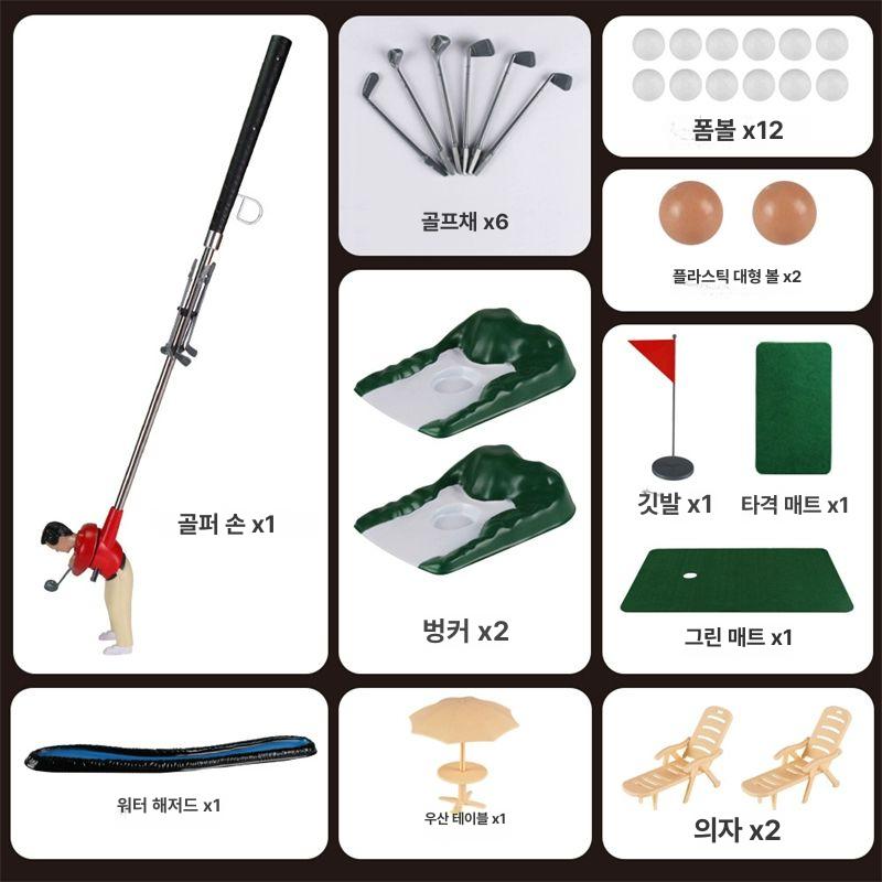 골프 퍼터 연습 클립 볼 고정 실내 훈련 스포츠 보조 액세서리 장비 - 상세 이미지 5